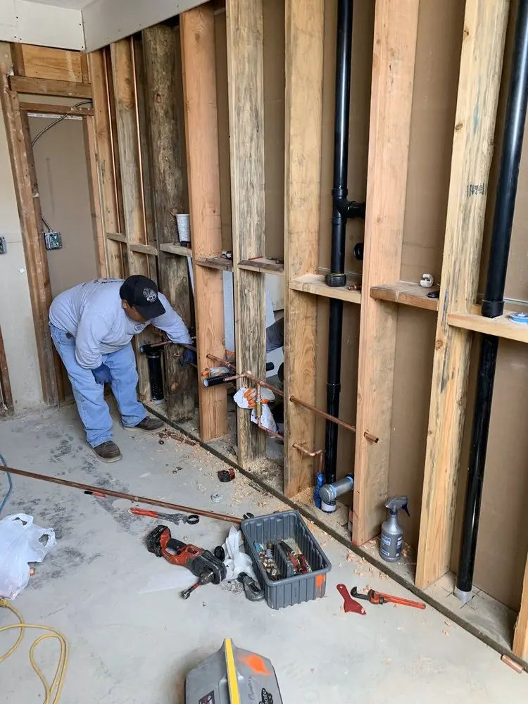Commercial rough-in plumbing for Water Heater Replacement in Menlo Park